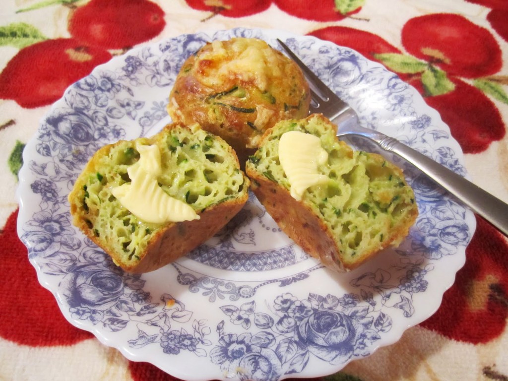 Savory Zucchini Muffins