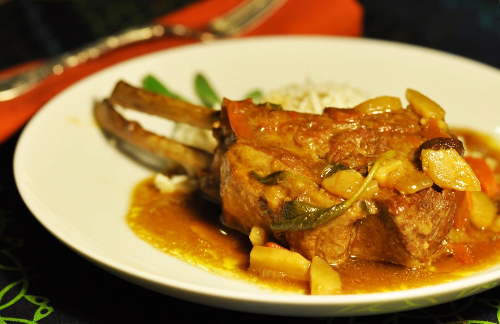Beer-Braised Lamb